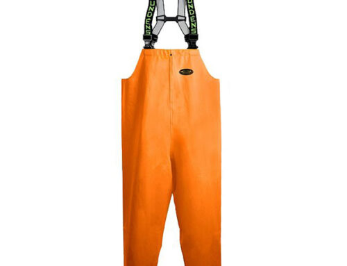 Grundéns “Clipper 116” Medium Duty Orange Bib Pants