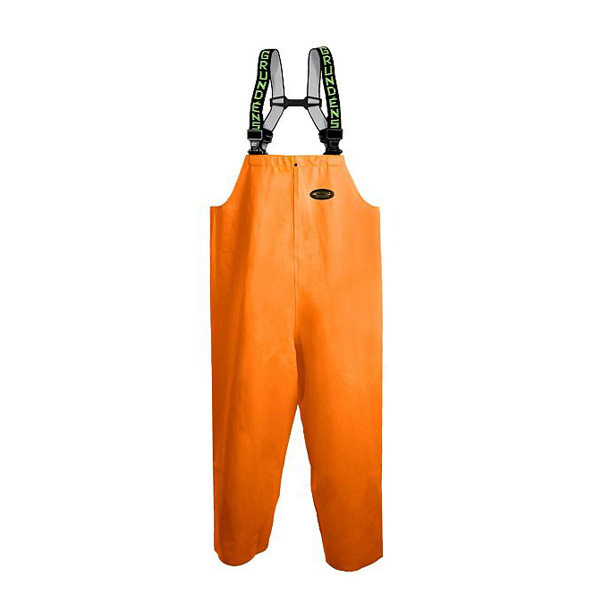 Grundéns “Clipper 116” Medium Duty Orange Bib Pants