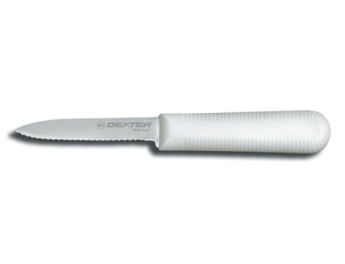 Dexter Russell Sani-Safe 3 1/4″ Scalloped Paring Knife